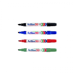 Artline 90 Permanent Marker 2-5mm (12’s/box)