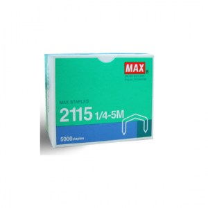 MAX 2115 1/4-1M STAPLES 5,000’S (For DS-B8 & HD88R)