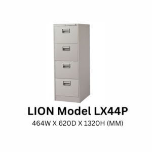 LION STEEL FILING CABINET MODEL LX44P